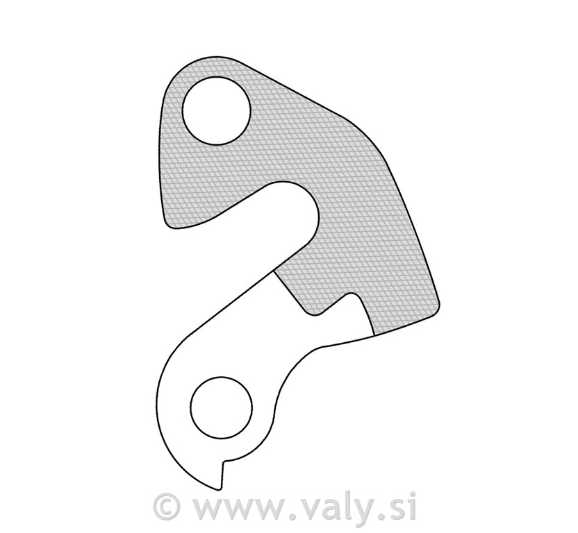 Nosilec menjalnika GH-069