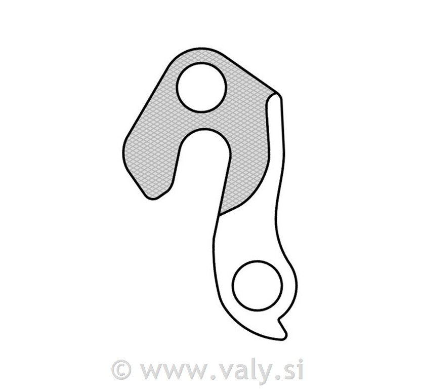 Nosilec menjalnika GH-078