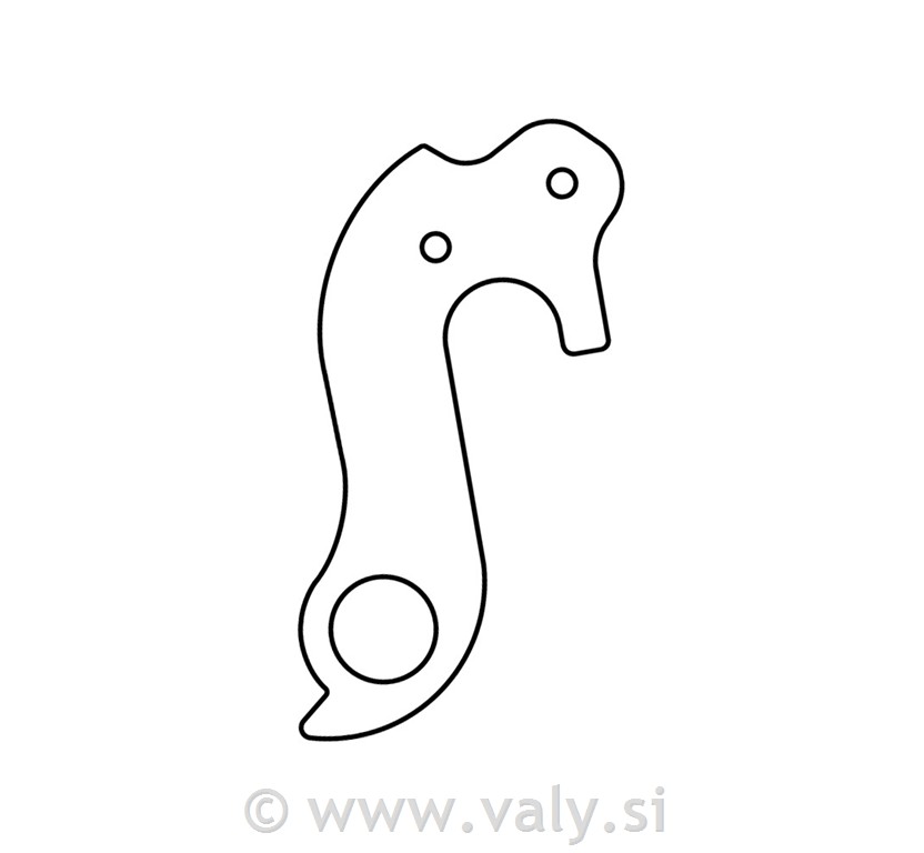 Nosilec menjalnika GH-085