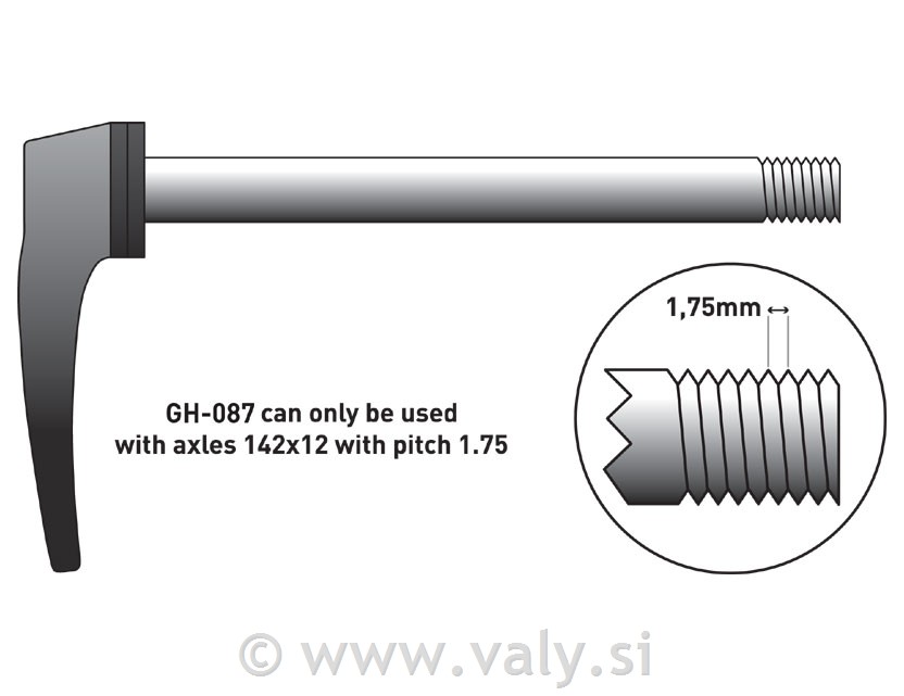 Nosilec menjalnika GH-087