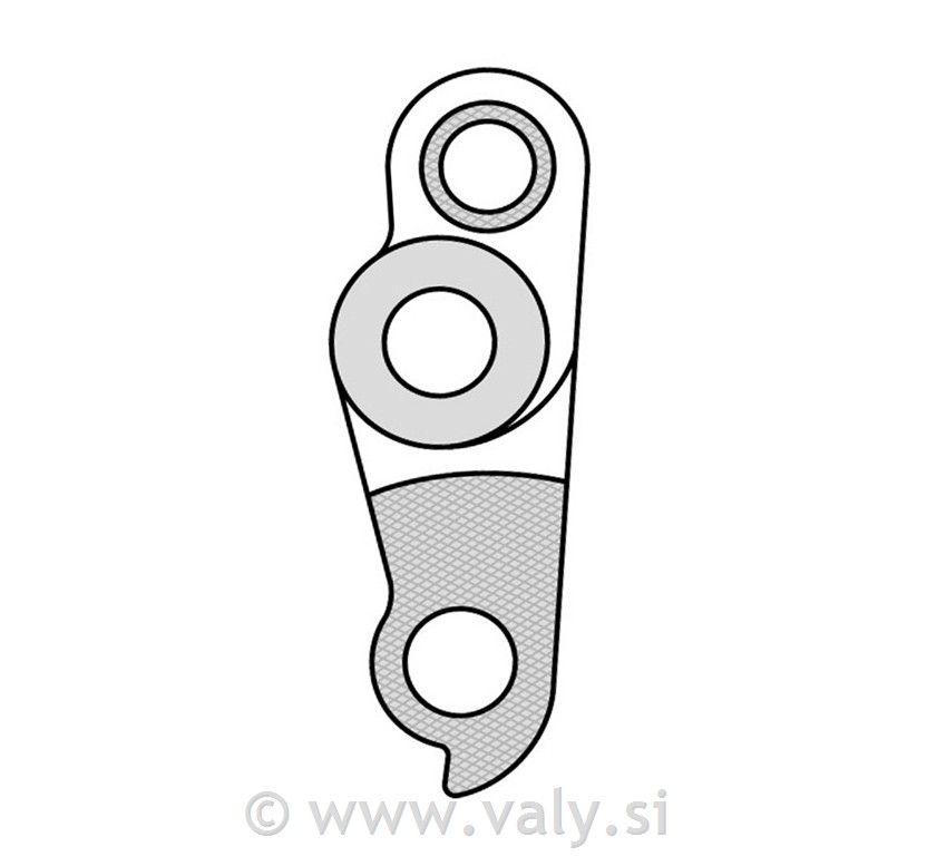 Nosilec menjalnika GH-087