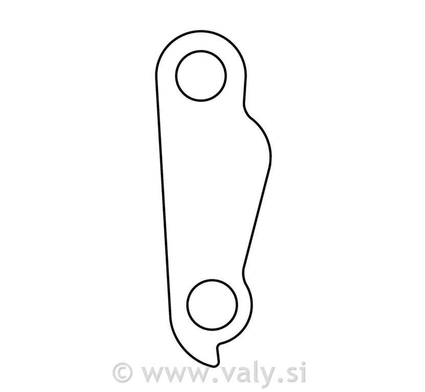 Nosilec menjalnika GH-087