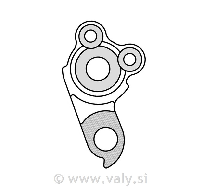 Nosilec menjalnika GH-088