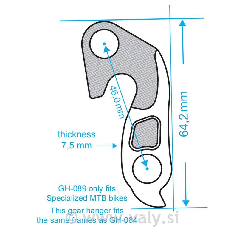 Nosilec menjalnika GH-089