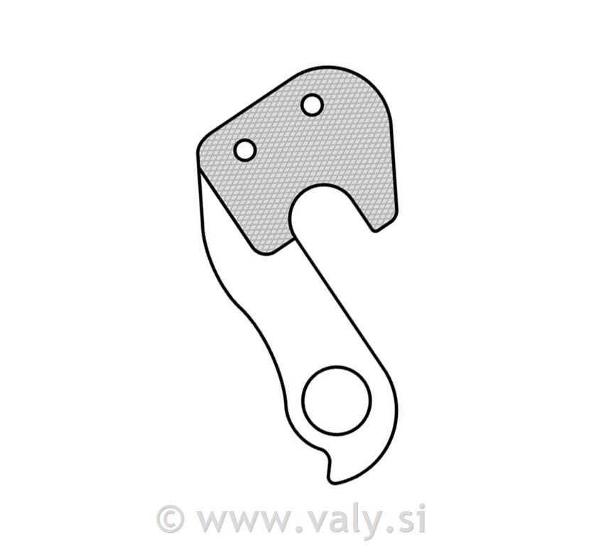 Nosilec menjalnika GH-093
