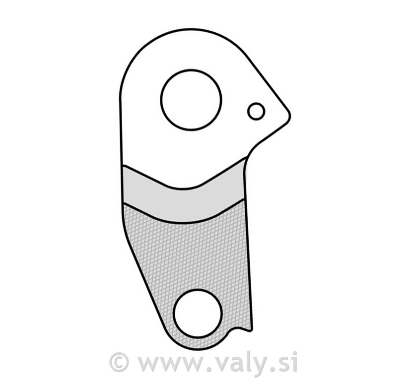 Nosilec menjalnika GH-095