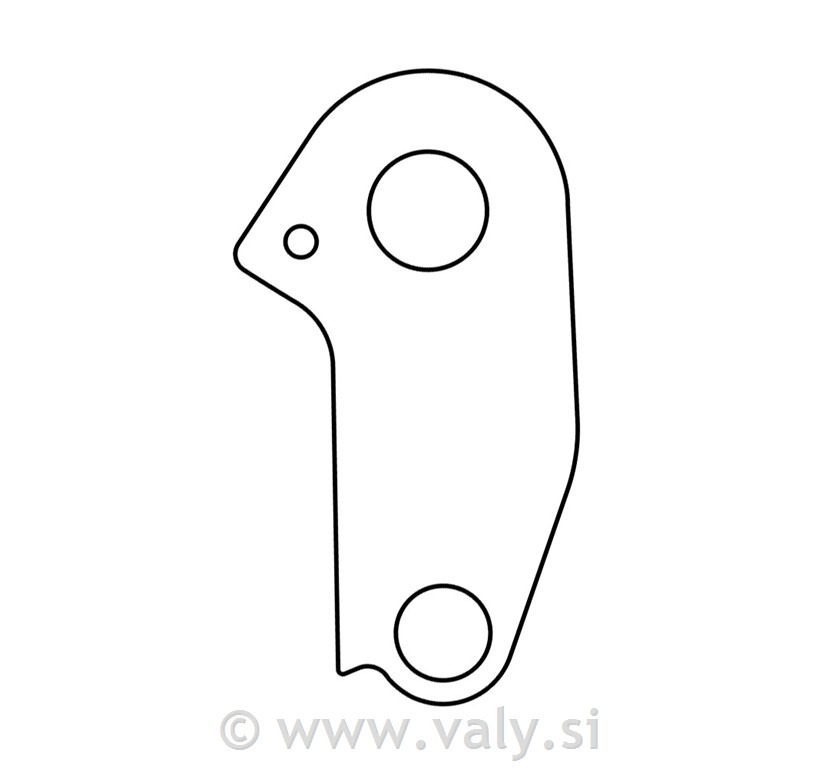 Nosilec menjalnika GH-095