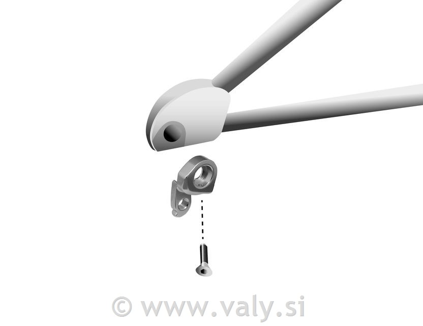 Nosilec menjalnika GH-096