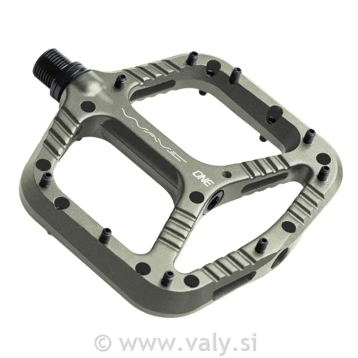 OneUp flat pedala Wave siva