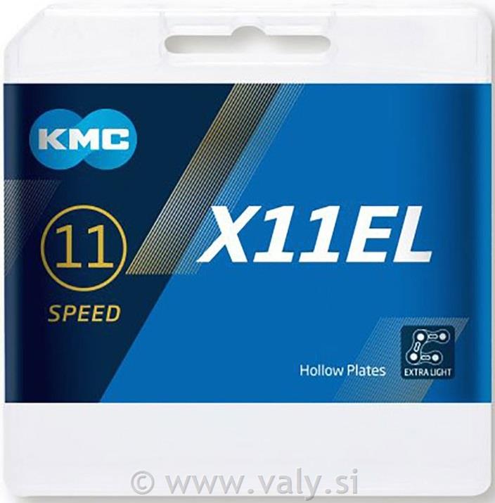 KMC veriga X11 EL silver