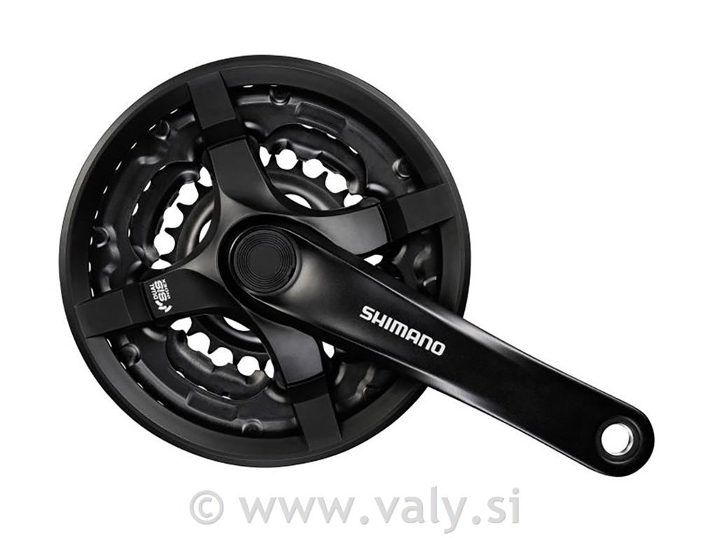 Shimano gonilke z verižniki Tourney FC-TY501 42/34/24 175mm