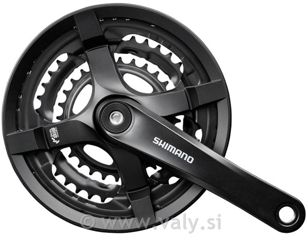 Shimano gonilke z verižniki Tourney FC-TY501 48/38/28 175mm