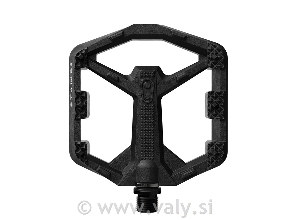 Crank Brothers flat pedala Stamp 0 small&large črna