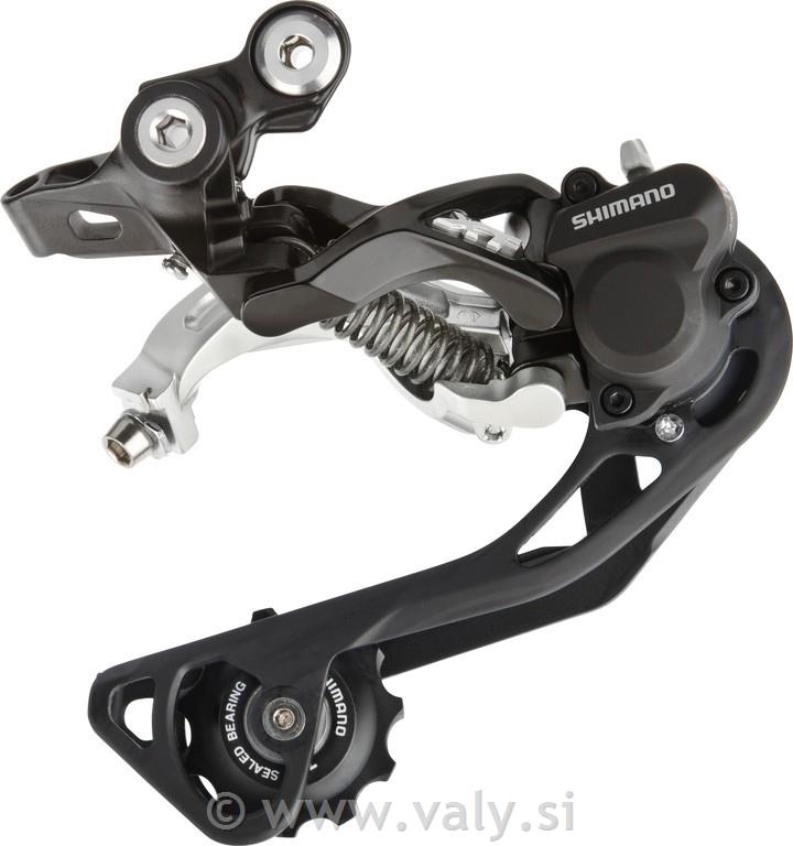 Shimano zadnji menjalnik XT 786 SGSL Shadow Plus črn