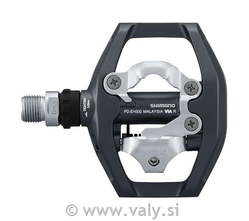 Shimano pedala EH500 enostranska SPD & FLAT