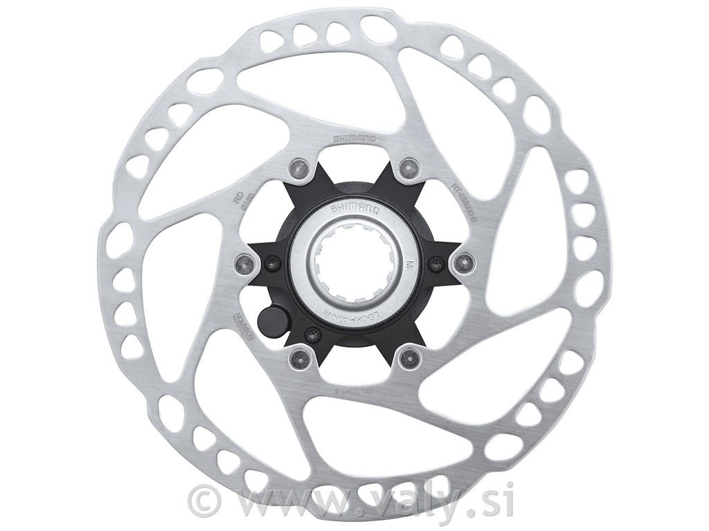 Shimano rotor STEPS RT-EM600 Center-Lock z magnetom z e-kolo