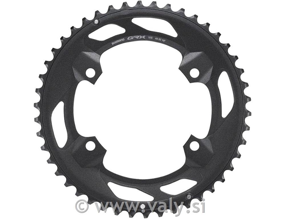 Shimano GRX verižnik 46 zob za gonilko GRX FC-RX600 2x10p