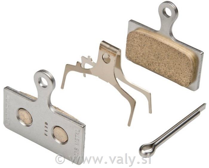 Shimano disk zavorne obloge G04S metal
