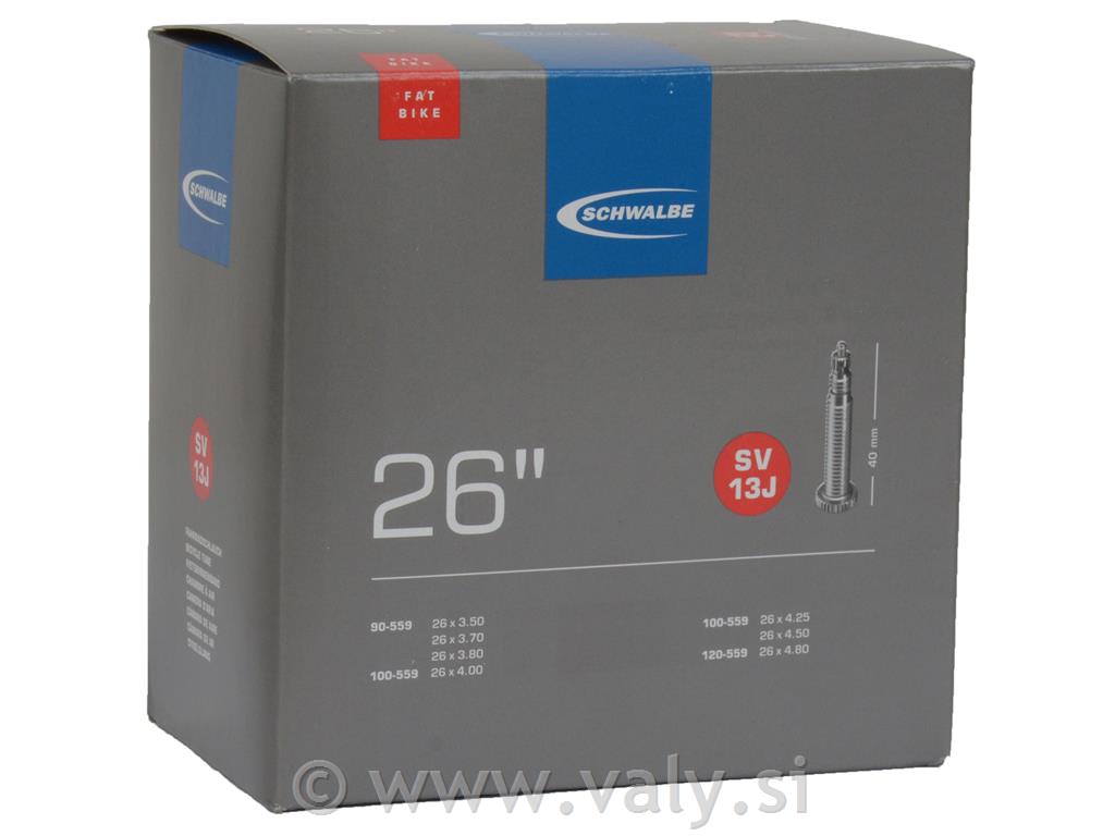 Schwalbe zračnica 26x3.50-4.80" 90/120-559 SV40mm FV