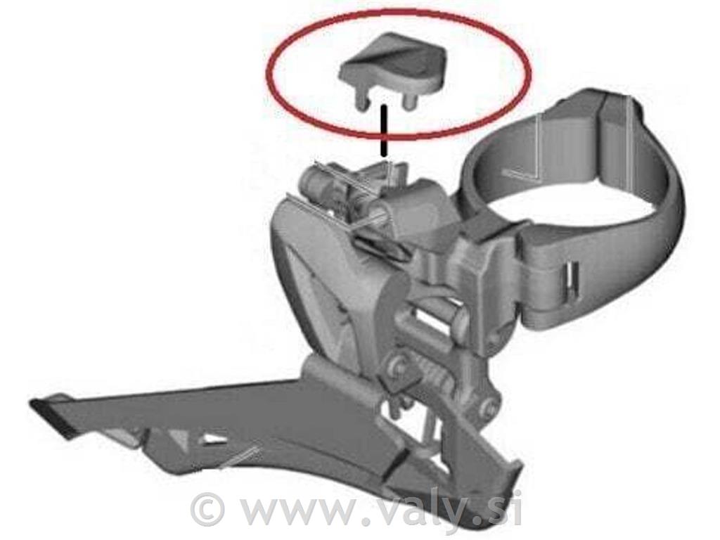 Shimano pokrovček žice za 1. menjalnik cestnega kolesa