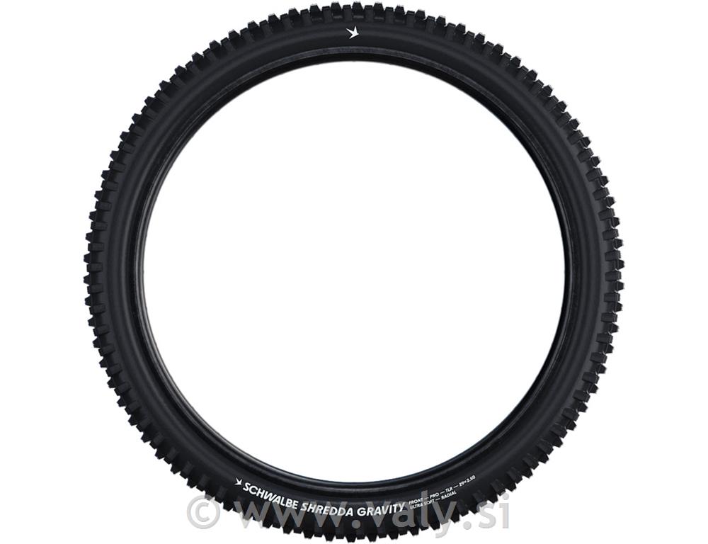 Schwalbe plašč Shredda front Evo TLR GrPr USoft 29x2.50