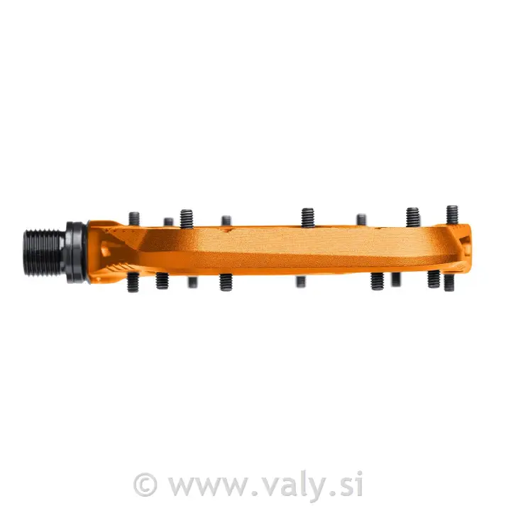 OneUp flat pedala Wave oranžna