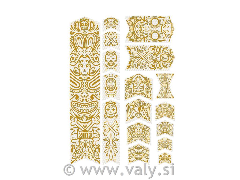 Rie:sel design zaščita okvirja Tape 3000 los muertos gold