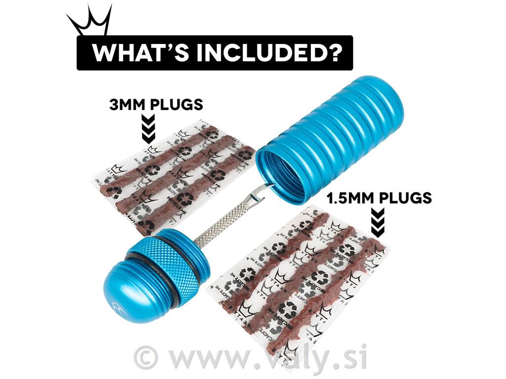 Peaty`s orodje s "črvi" Holeshot Tubeless Puncture Plugger