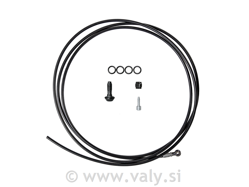 Magura zavorna cev (bovden) Banjo / 90° / 2500mm