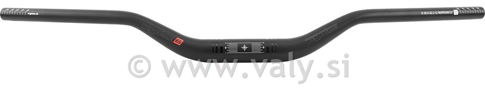 KRMILO ERGOTEC RISER-BAR 50 / 35 mm