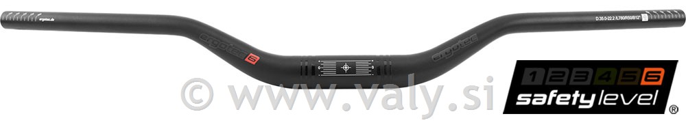 KRMILO ERGOTEC RISER-BAR 50 / 35 mm