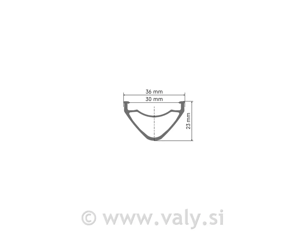 DT Swiss obroč FR 571 disc 29" 32 lukenj