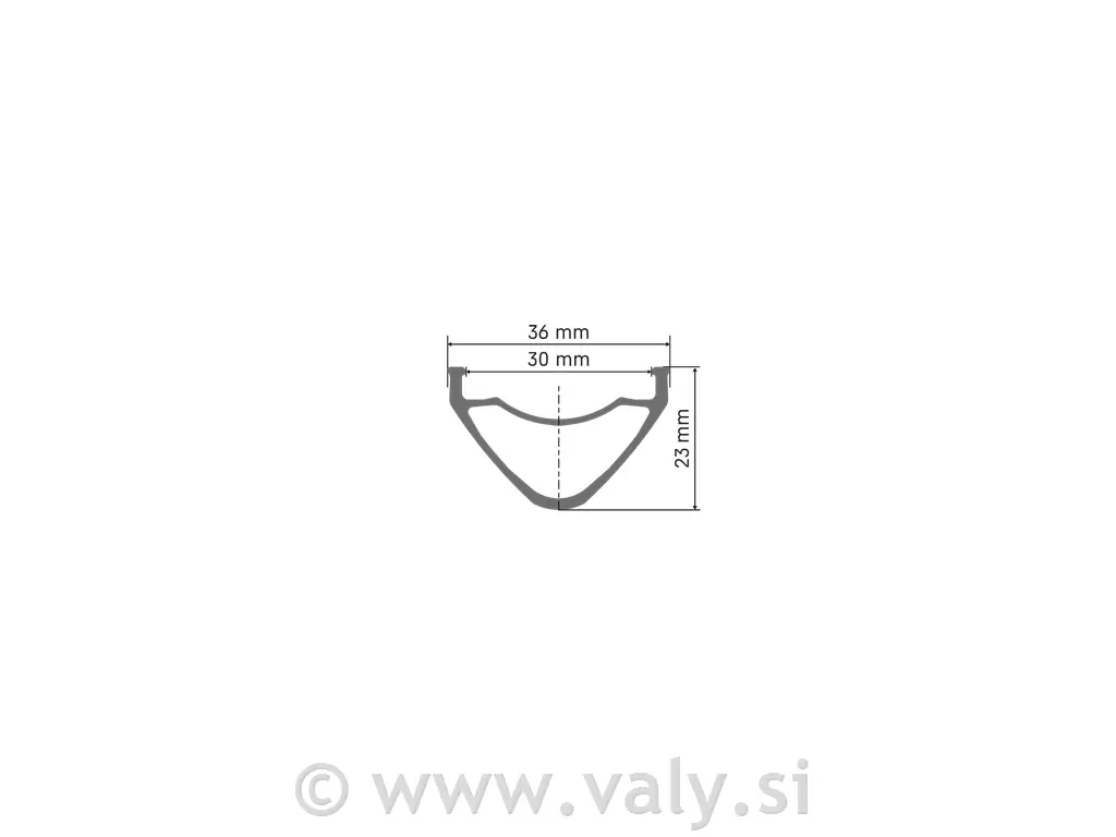 DT Swiss obroč FR 571 disc 27,5" 32 lukenj