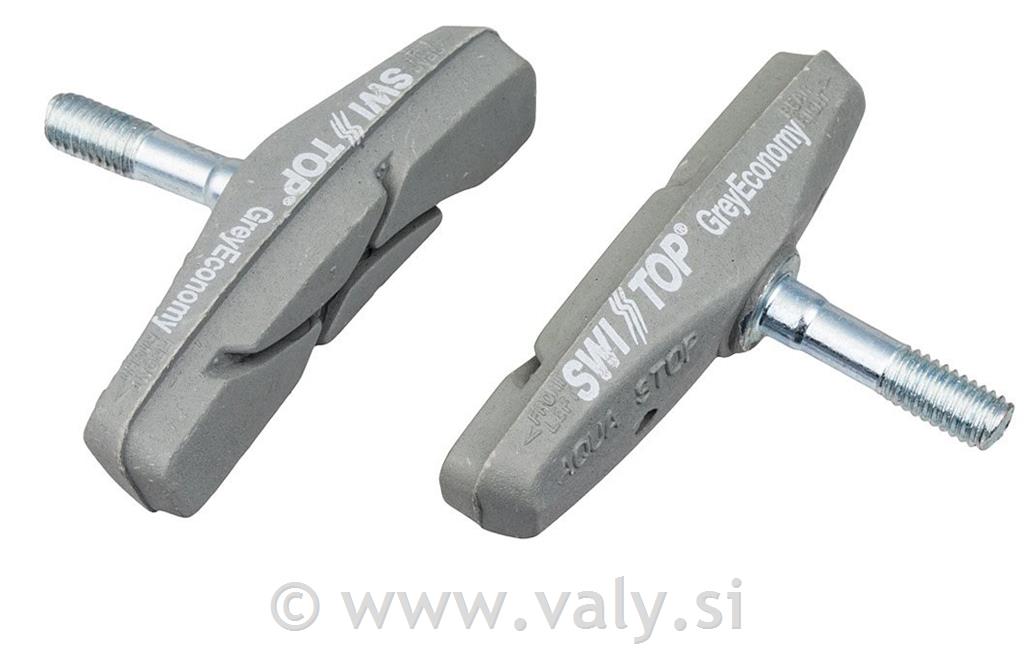 Swissstop zavorne obloge Viking Economy siva