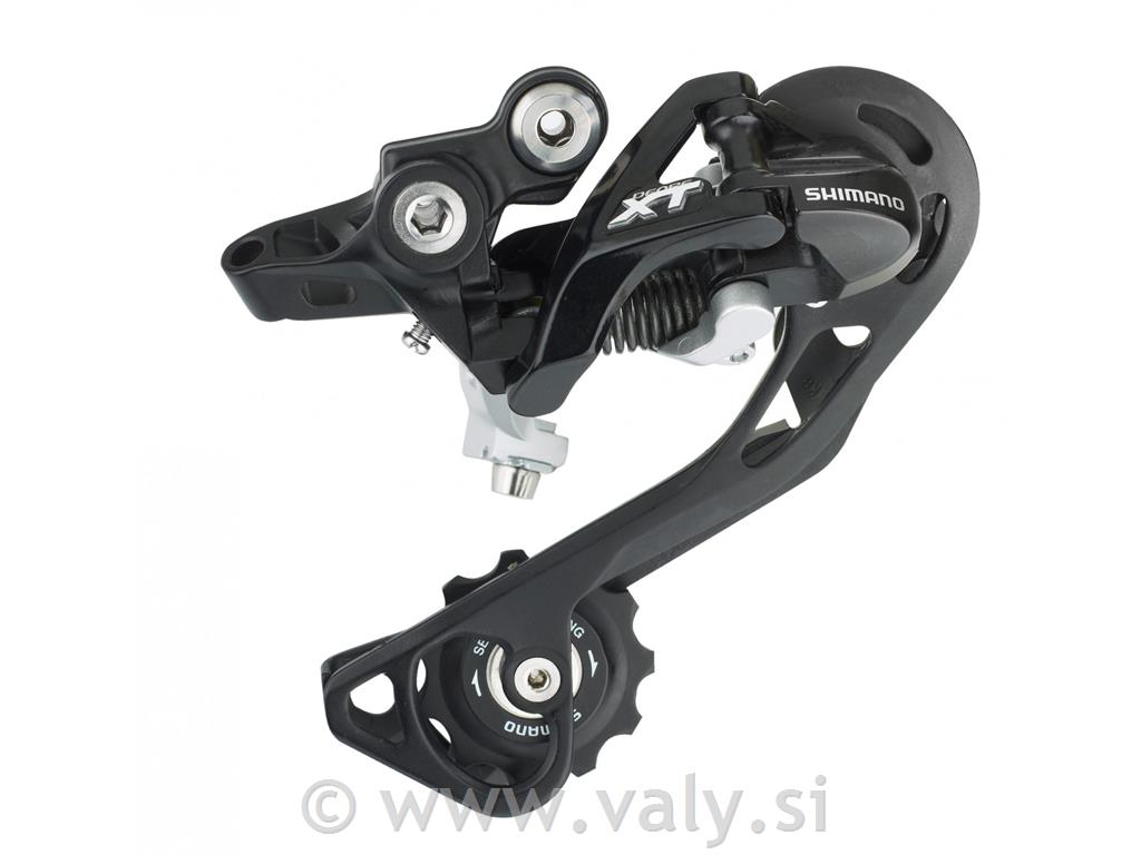 Shimano zadnji menjalnik XT RD-M781 SGS z dolgo kletko črn