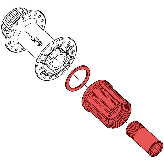 Shimano glava zobnika XT za FH-M785 / 775