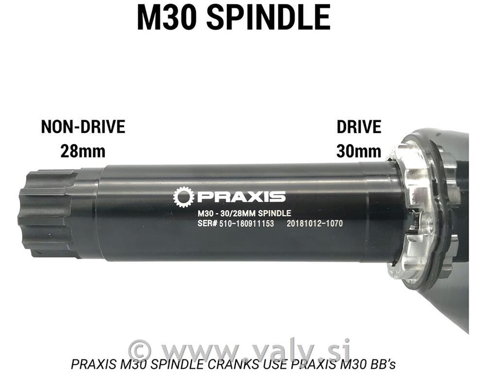 Praxis Works gonilni ležaj BSA M30 Road/MTB