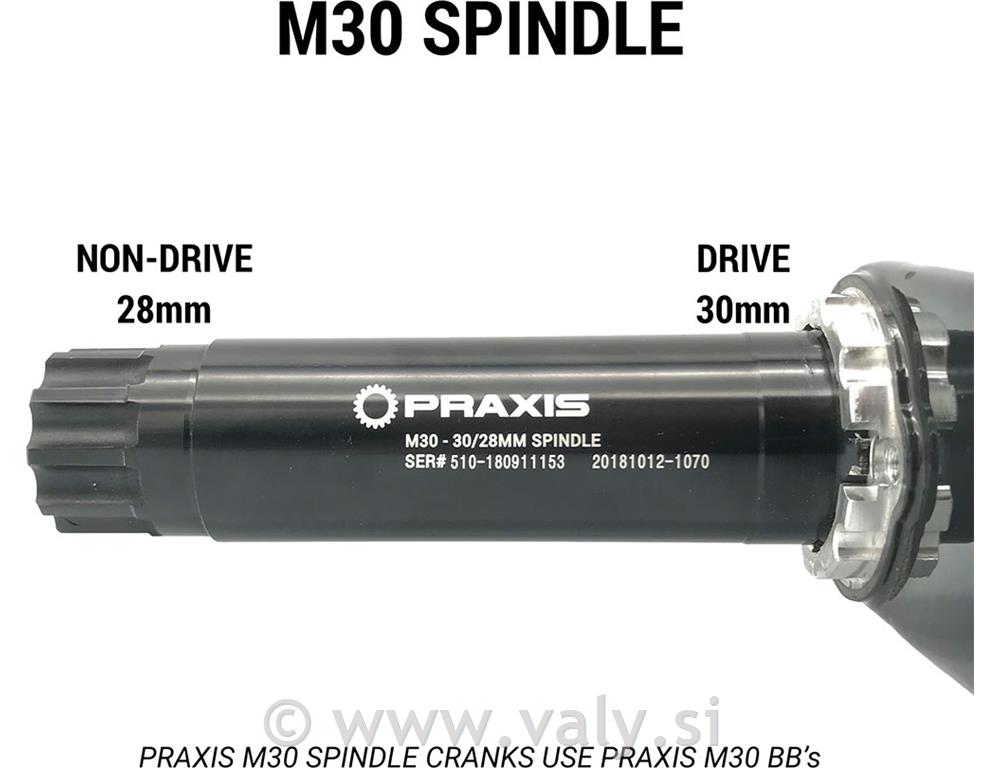 Praxis Works gonilni ležaj BB386 M30 PressFit