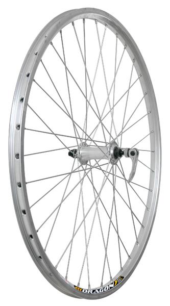 26" sprednji obročnik za gorsko kolo v svetli barvi QR