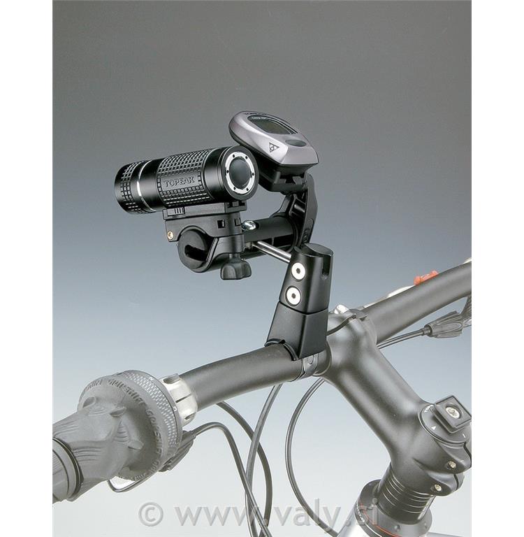 Topeak BarXtender nosilec za steklenico, luč, števec...