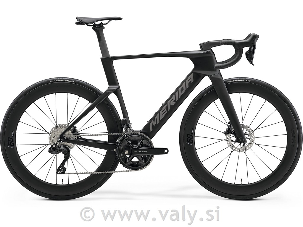 Merida cestno kolo Reacto 6000 silk black (gunmetal grey)