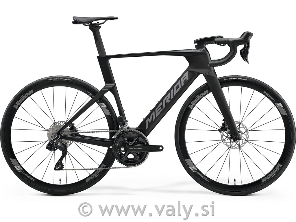 Merida cestno kolo Reacto 5000 mat črna siva