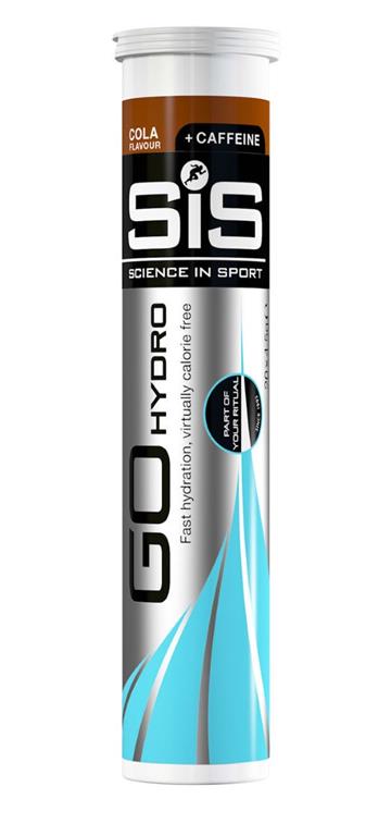 SiS energijski napitek v tabletah GO Hydro cola+caffe20x4,3g