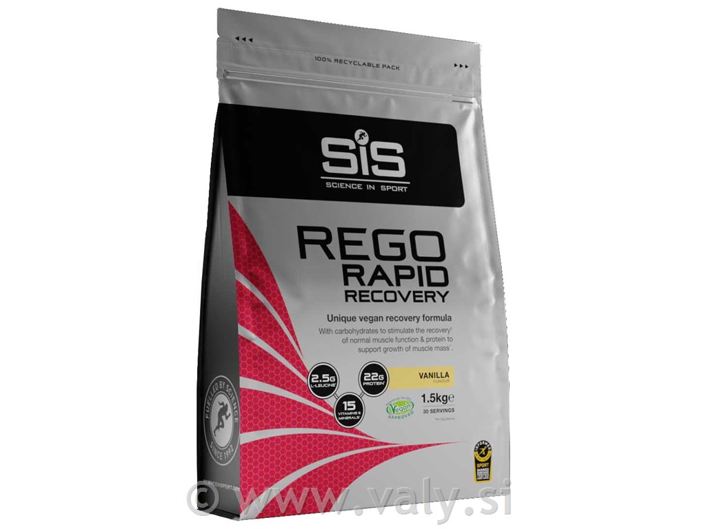 SiS regeneracijski napitek REGO Rapid Recovery 1500g vanilij