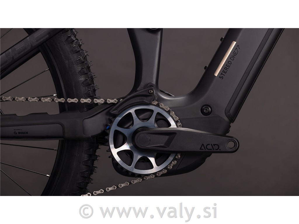 Cube gorsko kolo Stereo Hybrid ONE77 HPC SLX črna