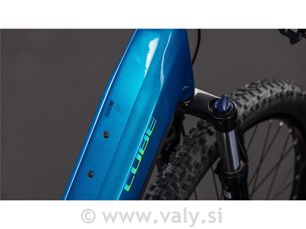 Cube žensko kolo Reaction Hybrid Performance 600 modra