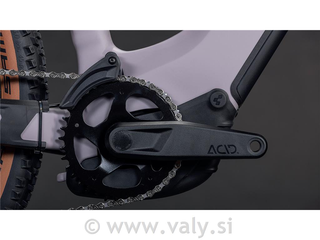 Cube žensko kolo Reaction Hybrid Performance 600 vijola