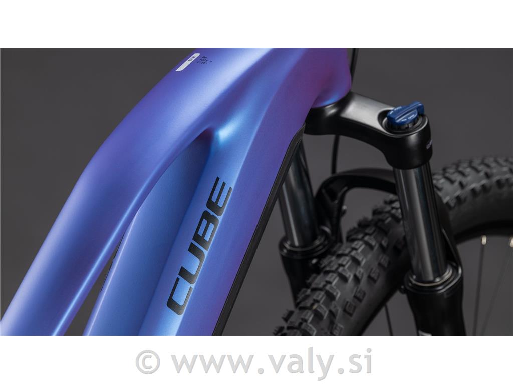 Cube kolo Reaction Hybrid ONE 800 modra (blueiris´n´reflect)
