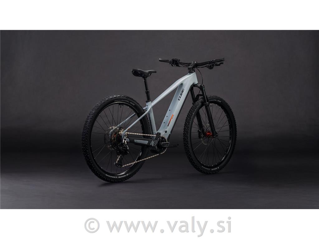 Cube kolo Reaction Hybrid RACE 800 siva (vulcan´n´orange)