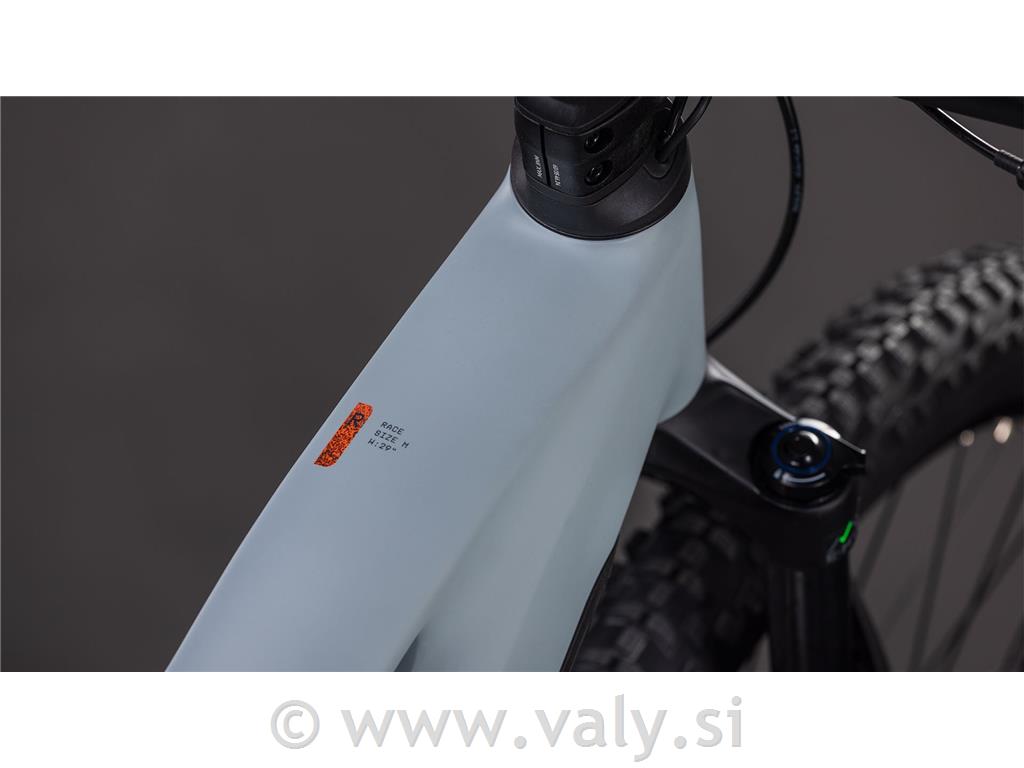 Cube kolo Reaction Hybrid RACE 800 siva (vulcan´n´orange)